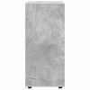 vidaXL Aufbewahrungsschrank Beton Grau 40 x 48 x 105 cm Holzwerkstoff