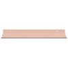 vidaXL Schwebendes Regal 4 pcs Rosa 40 x 18 x 2,5 cm Stahl
