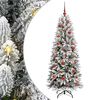 vidaXL K&uuml;nstlicher Weihnachtsbaum Wei&szlig; 150 cm