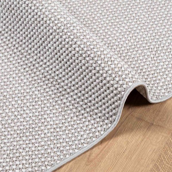 vidaXL Bereichsteppiche HUARTE Creme und Grau 230 x 160 cm Polyester