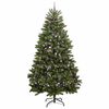 vidaXL K&uuml;nstlicher Weihnachtsbaum Gr&uuml;n 270 cm PVC und Metall