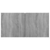 vidaXL TV-Wandschrank Grau Sonoma 60x30x30 cm Holzwerkstoff