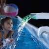 Intex LED-Wasserfall f&uuml;r Pool Mehrfarbig 28090