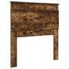 vidaXL Kopfteil mit Kopfteil Ger&auml;ucherte Eiche 75 cm Holzwerkstoff