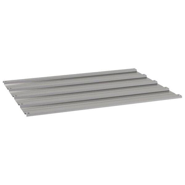 vidaXL Dachplatten 12 Stk. Rostig 60x44 cm Cortenstahl
