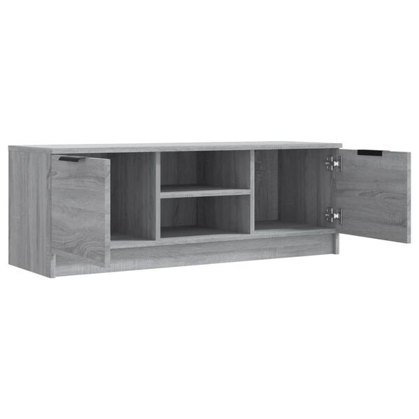 vidaXL TV-Schrank Grau Sonoma 102x35x36,5 cm Holzwerkstoff