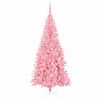 vidaXL Weihnachtsbaum mit 300 LEDs mit Ständer Rosa 240 cm PVC