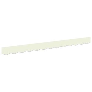 vidaXL Markisensch&uuml;rzen-Ersatz Creme Streifen 230 x 20 cm Polyester