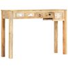 vidaXL Konsolentisch 110&times;30&times;75 cm Massivholz Mango