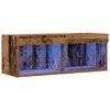 vidaXL TV-Schrankset 80 x 30 x 30 cm Altholz Holzwerkstoff