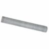 vidaXL Hexagonzaun Silber 1 x 10 m Verzinkter Stahl