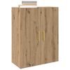 vidaXL Wandschrank 2 pcs Artisan-Eiche 69,5 x 34 x 90 cm Holzwerkstoff