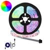 vidaXL LED Streifen 12 pcs Schwarz und Transparent 2500 mm