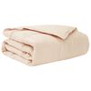 vidaXL Sommerdecke Beige 135 x 220 cm 100% nat&uuml;rlicher Kapok