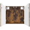 vidaXL Dartboard Schrank R&auml;uchereiche 56 x 12 x 63 cm Holzwerkstoff