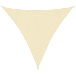 vidaXL Sonnensegel 160 g/m&sup2; Creme 3x3x3 m HDPE