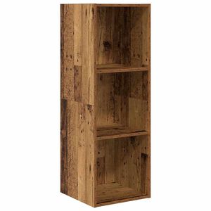 vidaXL TV-Schrankset Altholz 37 x 37 x 107 cm Holzwerkstoff