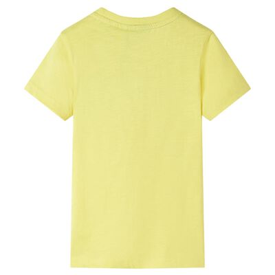 Kinder-T-Shirt Gelb 92