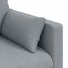 vidaXL Sofa Hellgrau Gesamtabmessungen: 78 x 78 x 80 cm (B x T x H)
