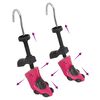 vidaXL Schuhspanner mit Schuhanzieher Rosa EU 34-40 Kunststoff