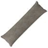 vidaXL Kissenbezug HOUTEN Hellgrau 40 x 145 cm Samt