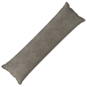 vidaXL Kissenbezug HOUTEN Hellgrau 40 x 145 cm Samt