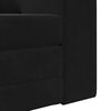 vidaXL Schlafsofa Schwarz 98 x 71 x 83 cm Samt