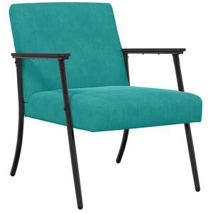 vidaXL Sessel T&uuml;rkis Samt