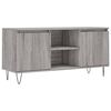 vidaXL TV-Schrank Grau Sonoma 104x35x50 cm Holzwerkstoff