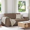 vidaXL Sofa Cappuccino 180 x 80 x 84 cm Stoff