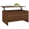 vidaXL Couchtisch Braun Eichen-Optik 80x55,5x41,5 cm Holzwerkstoff