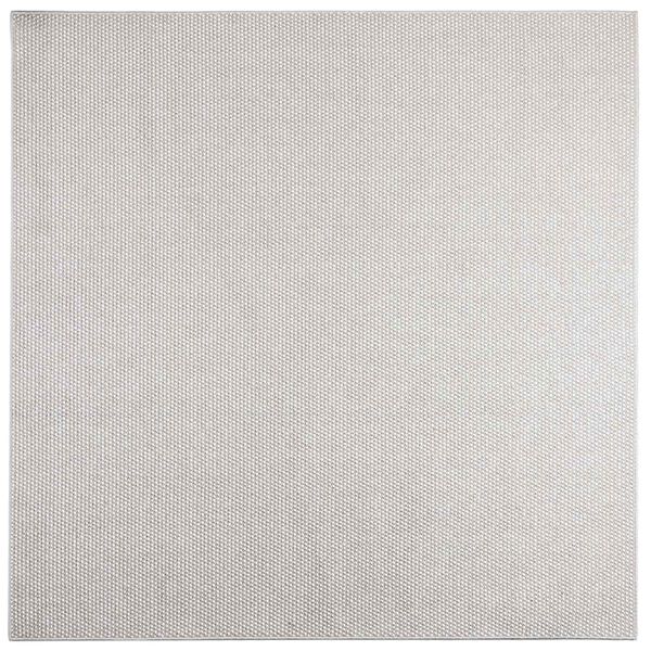 vidaXL Bereichsteppiche LUGO Creme und Grau 120 x 120 cm Polyester
