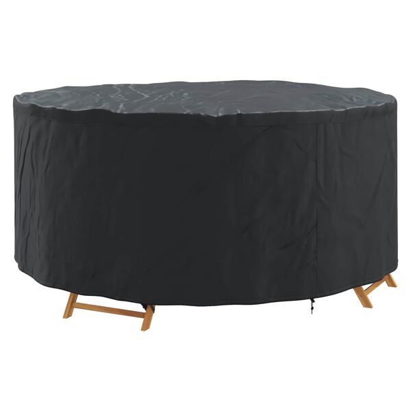vidaXL Gartenmöbelabdeckung Schwarz 200 x 200 x 85 cm 210D-Gewebe