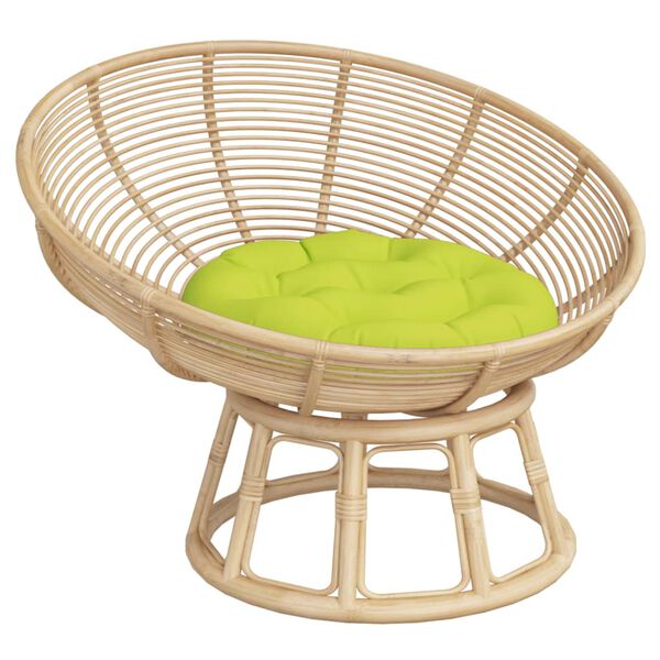 vidaXL Kissen Rund Knallgr&uuml;n &Oslash; 60x11 cm Oxford-Gewebe