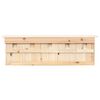 vidaXL Spatzenhaus 5-fach 68x15x21 cm Tannenholz