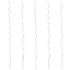 vidaXL Tomaten-Spiralstäbe 5 Stk. 110 cm Verzinkter Stahl