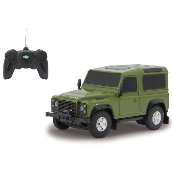 JAMARA Ferngesteuerter Defender Land Rover 1:24 Gr&uuml;n