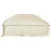 vidaXL Kissen Creme 110 x 40 x 8 cm Oxford-Stoff