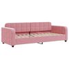 vidaXL Tagesbett Ausziehbar Rosa 80x200 cm Samt