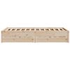 vidaXL Massivholzbett ohne Matratze 140x200 cm Kiefernholz