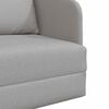 vidaXL Schlafsofa 60cm Wolkengrau Stoff