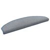 vidaXL Selbstklebende Treppenschoner 15 pcs Hellgrau und Blau