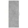 vidaXL Wandschrank Betongrau 34,5x34x90 cm
