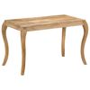 vidaXL Esstisch 118&times;60&times;76 cm Massivholz Mango