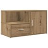 vidaXL Eckregal Artisan-Eiche 200x40x45 cm Holzwerkstoff