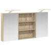 vidaXL Badezimmerschrank-Set 3 stk. 100 x 10,5 x 50 cm Holzwerkstoff