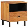 vidaXL Nachttisch 40x33x46 cm Massivholz Akazie