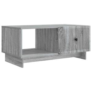 vidaXL Couchtisch Sonoma-Grau 90 x 50 x 40 cm Holzwerkstoff