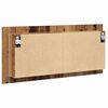 vidaXL LED Spiegel-Schrank Altholz 100 x 12 x 45 cm Holzwerkstoff