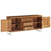 vidaXL Sideboard Altholz Massiv 160x40x76 cm